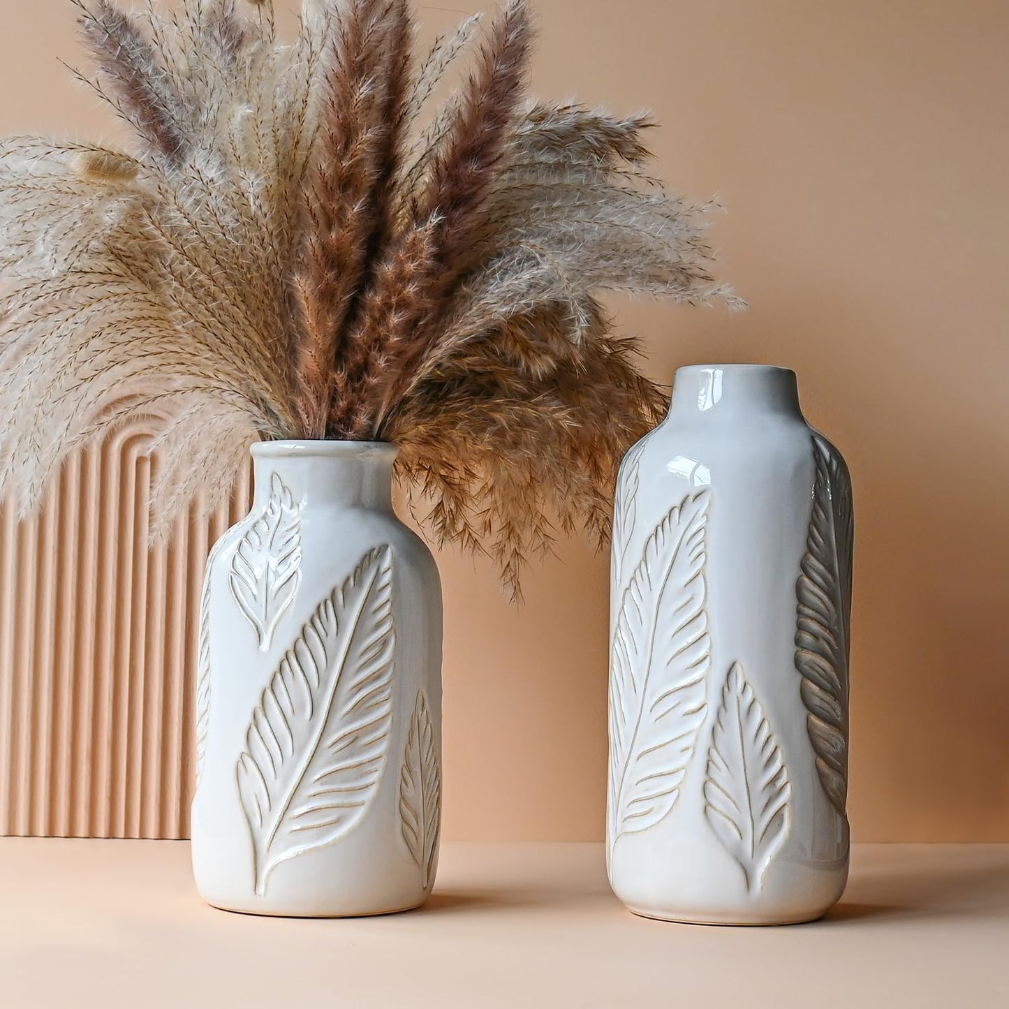 Leaf Ceramic Vase